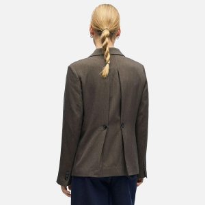 KARA BLAZER SEAL BROWN – Image 3