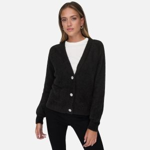 LELLA CARDIGAN BLACK - Image 3