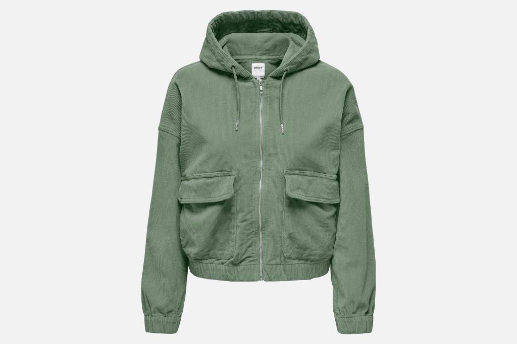 KENZIE CORD JACKET LILY PAD