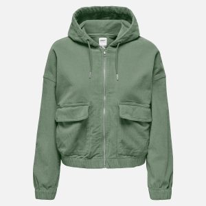 KENZIE CORD JACKET LILY PAD – Image 1