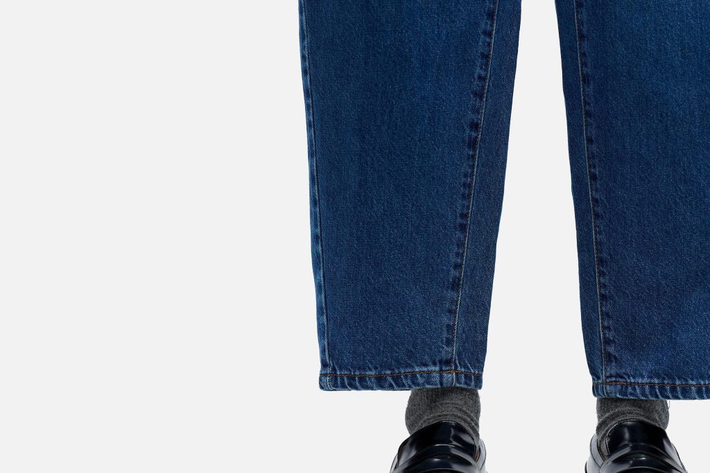 MIU ZOE JEANS MED BLUE L30