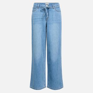 ROSIE WIDE JEANS LIGHT BLUE DENIM - Image 1