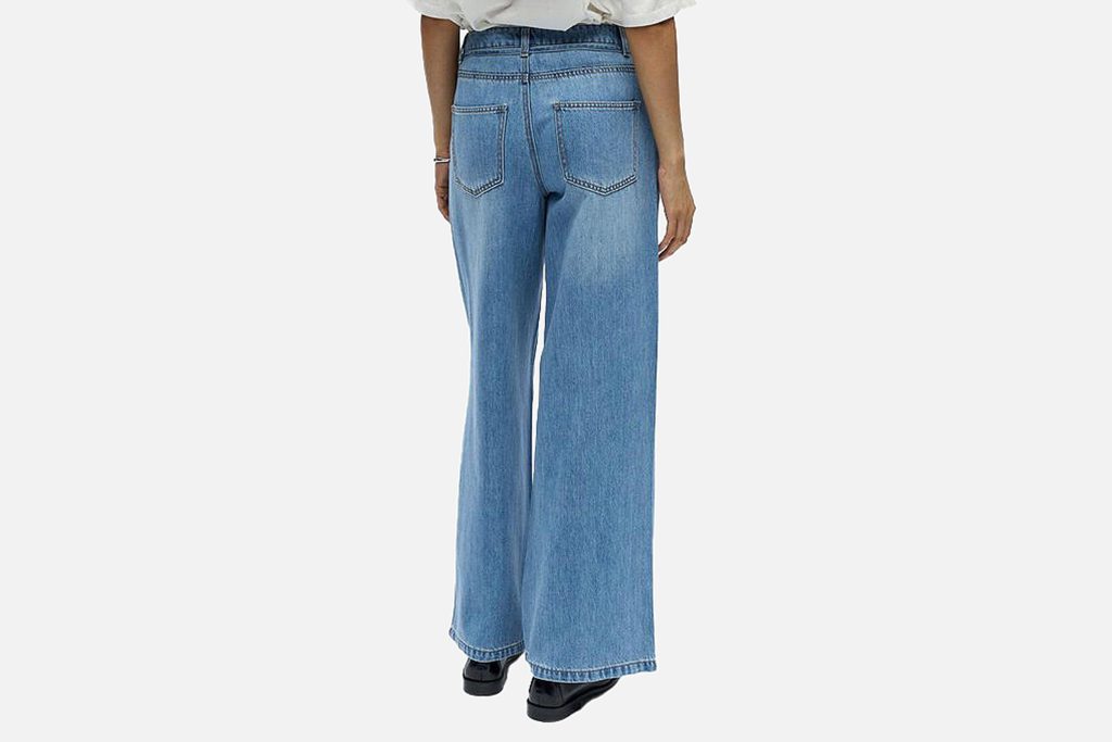 ROSIE WIDE JEANS LIGHT BLUE DENIM