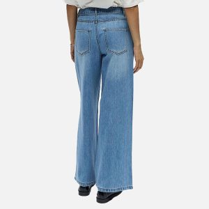ROSIE WIDE JEANS LIGHT BLUE DENIM - Image 3