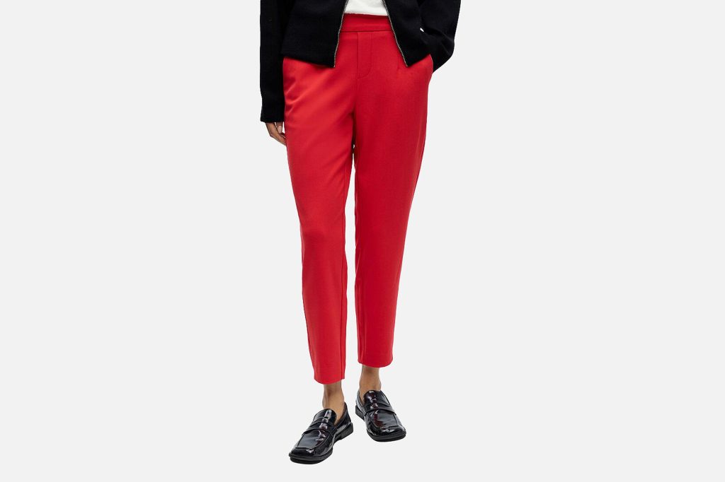 LISA SLIM PANTS POINSETTIA