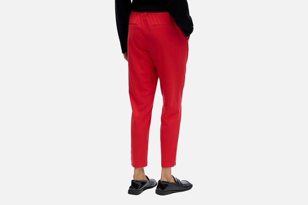 LISA SLIM PANTS POINSETTIA