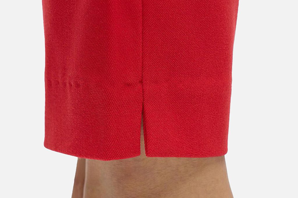 LISA SLIM PANTS POINSETTIA