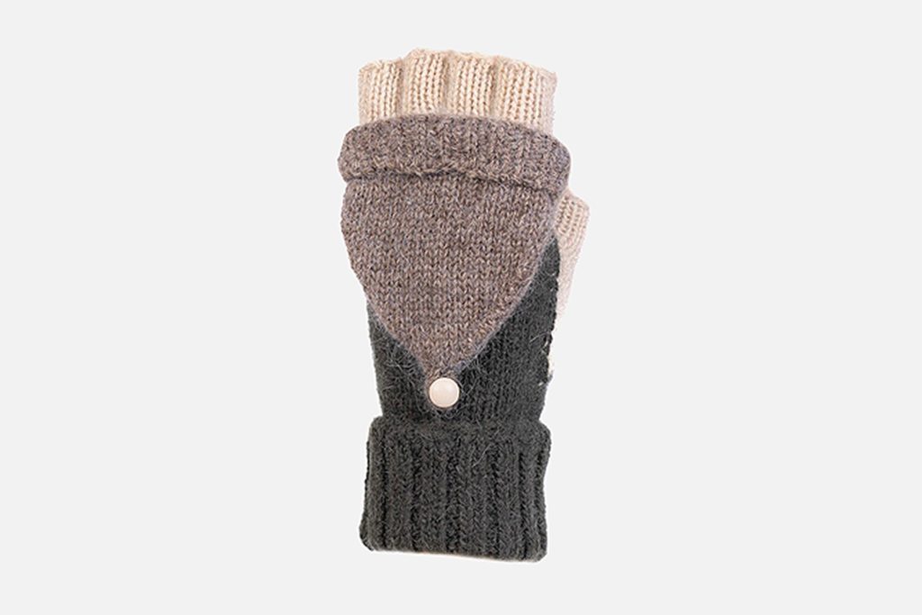 GANTS MITAINES LUZ NATURE KAKI