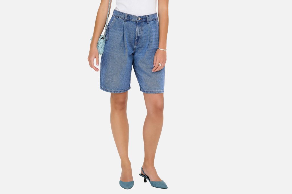 LIVY CHINO SHORT BLUE DENIM