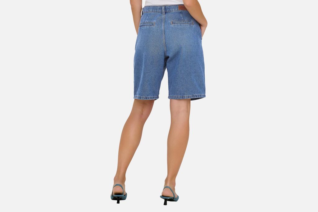 LIVY CHINO SHORT BLUE DENIM