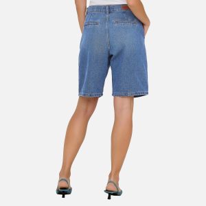 LIVY CHINO SHORT BLUE DENIM – Image 4