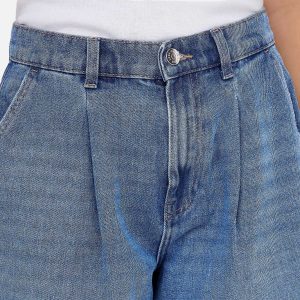 LIVY CHINO SHORT BLUE DENIM – Image 5