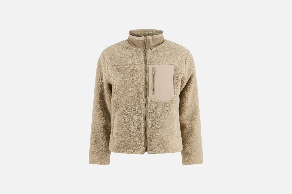 FLEECE JACKET SAND