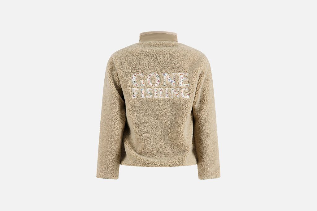 FLEECE JACKET SAND