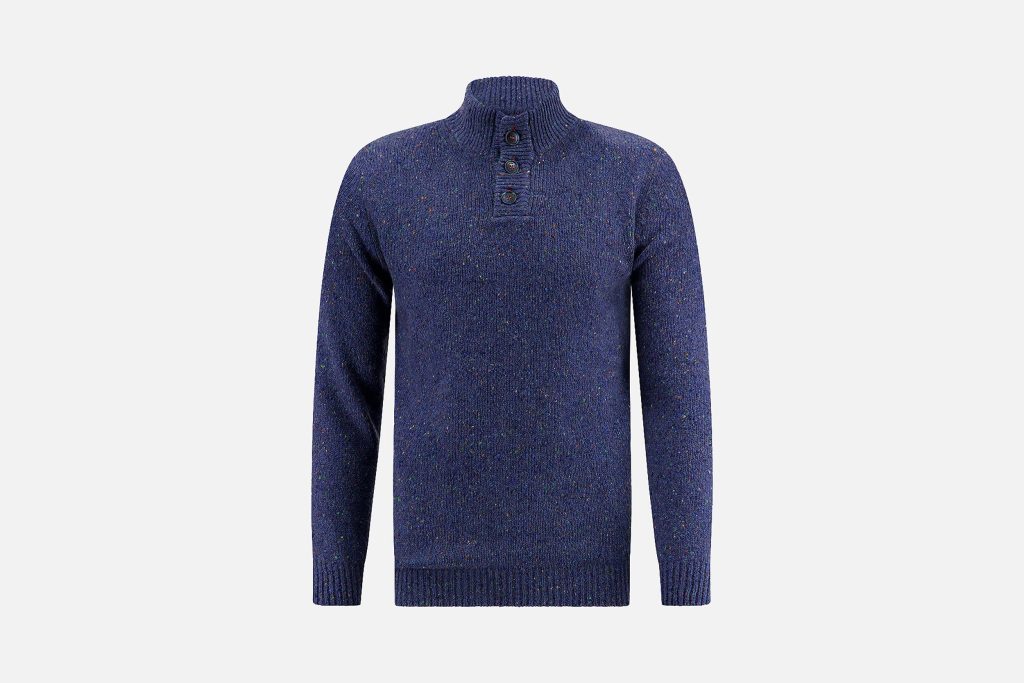 JUMPER KNITTED CLASSIC BLUE