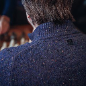 JUMPER KNITTED CLASSIC BLUE - Image 4