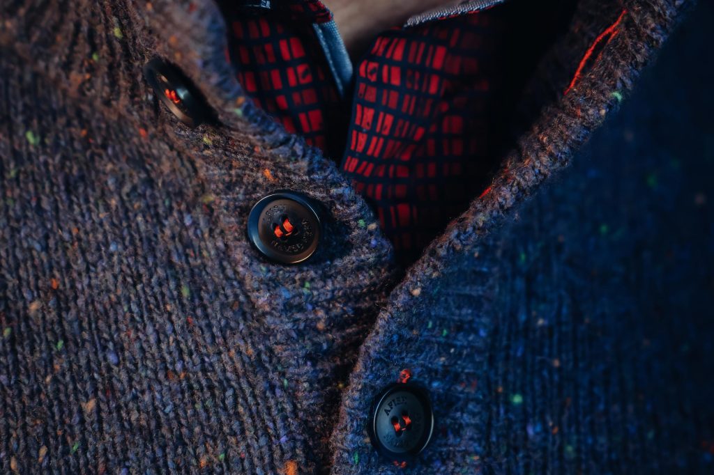 JUMPER KNITTED CLASSIC BLUE