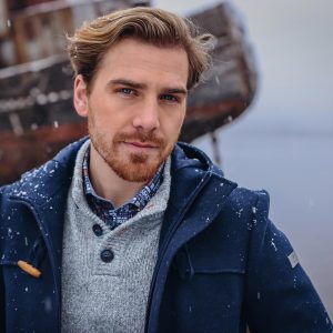 DUFFLE COAT AFNF NAVY - Image 3