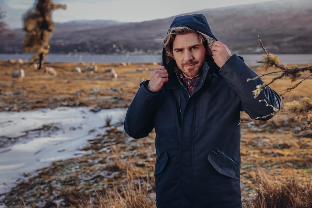 PARKA AFNF FUR NAVY