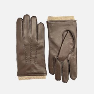 GLOVE ADNF LEATHER CHOCO BROWN - Image 2
