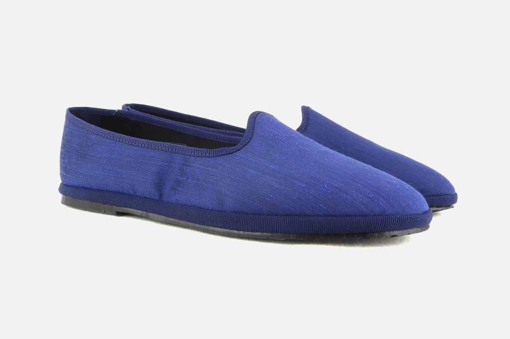 FRIOULANE SHANTUNG BLEU