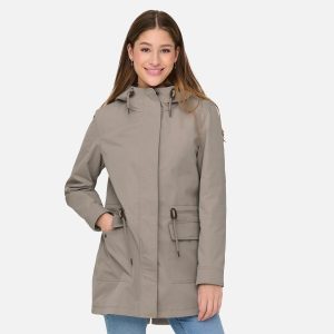 LOUISE PARKA TAUPE – Image 3