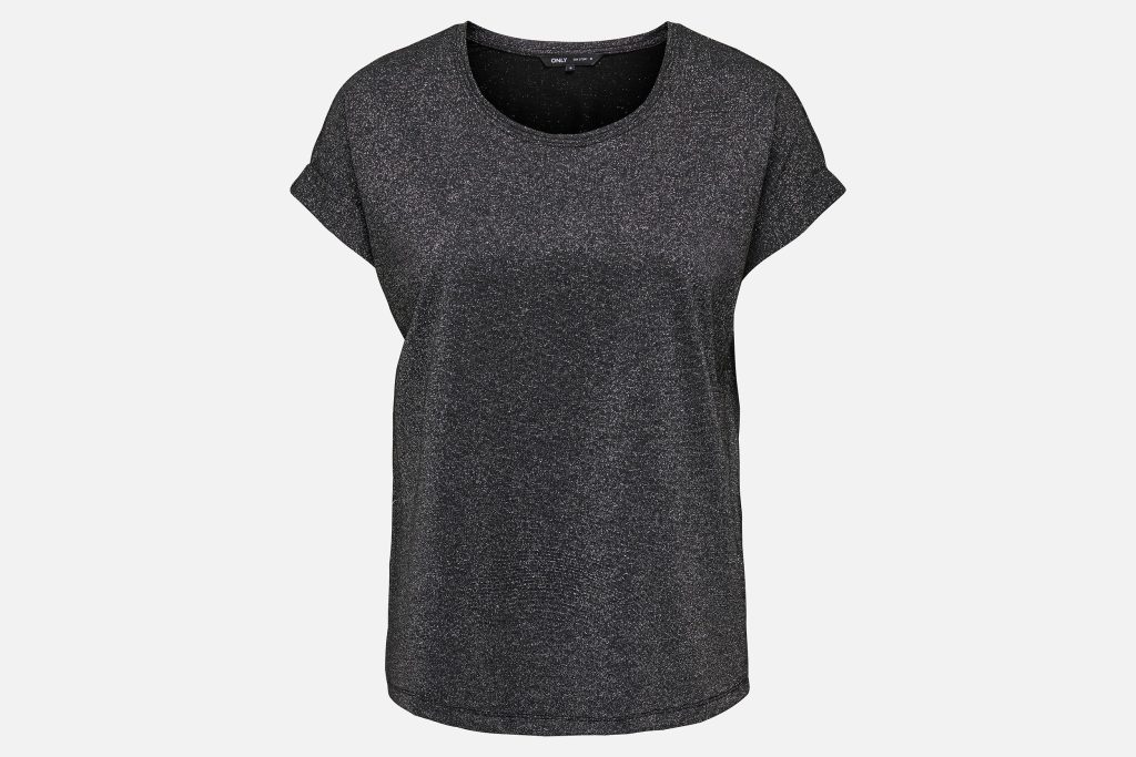 MOSTER TOP BLACK SILVER