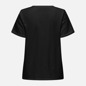 LINE TEE BLACK AMOUR – Image 2