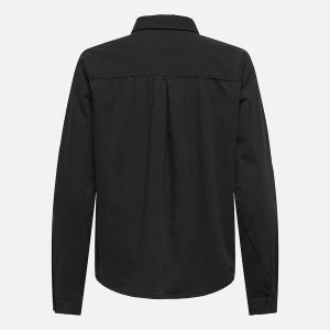 NOVA SHIRT BLACK DENIM - Image 2