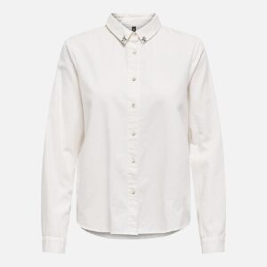NOVA SHIRT WHITE DENIM - Image 1