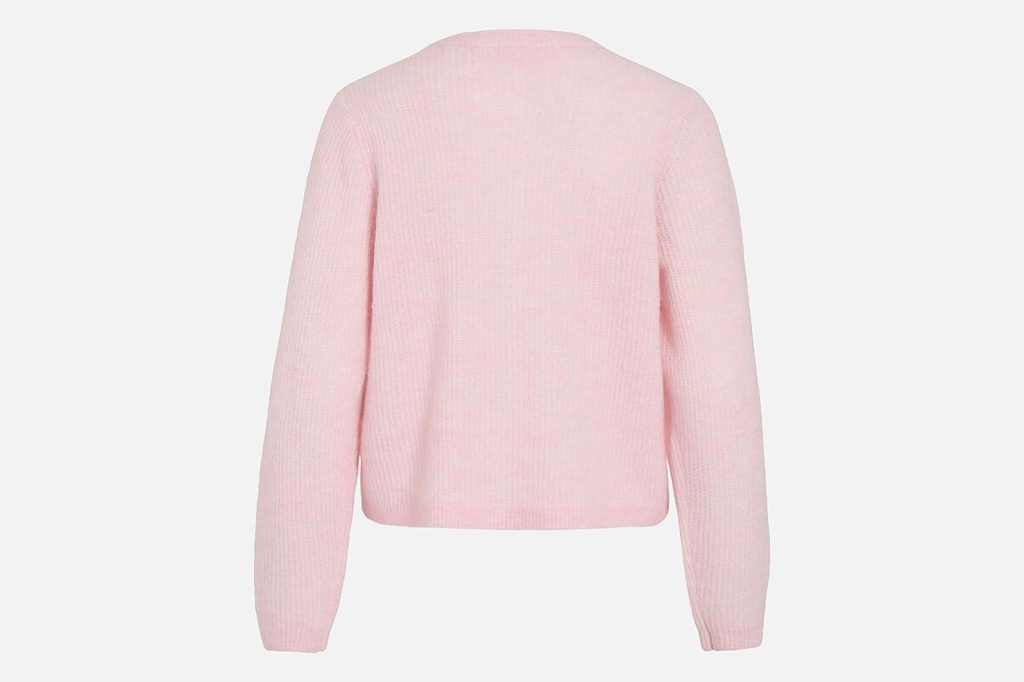 ORY O NECK CARDI CHERRY BLOSSOM