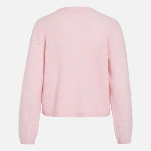 ORY O NECK CARDI CHERRY BLOSSOM – Image 2