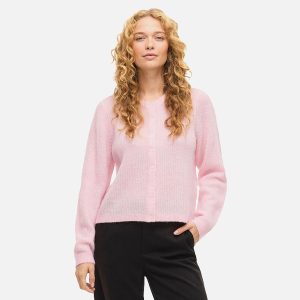 ORY O NECK CARDI CHERRY BLOSSOM – Image 3