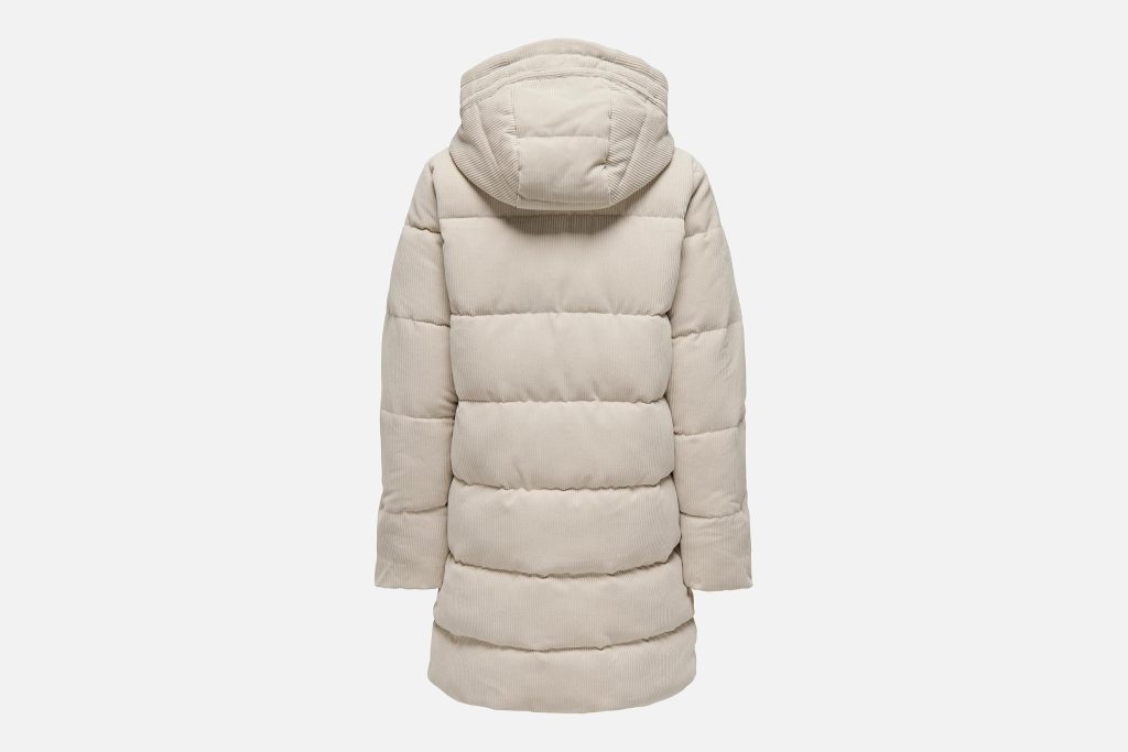 DOLLY CORD PUFFER COAT MOON