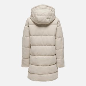 DOLLY CORD PUFFER COAT MOON - Image 2