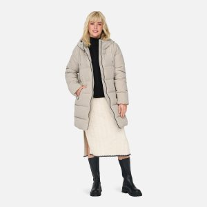 DOLLY CORD PUFFER COAT MOON - Image 3