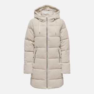 DOLLY CORD PUFFER COAT MOON - Image 4