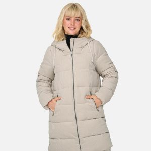 DOLLY CORD PUFFER COAT MOON - Image 5