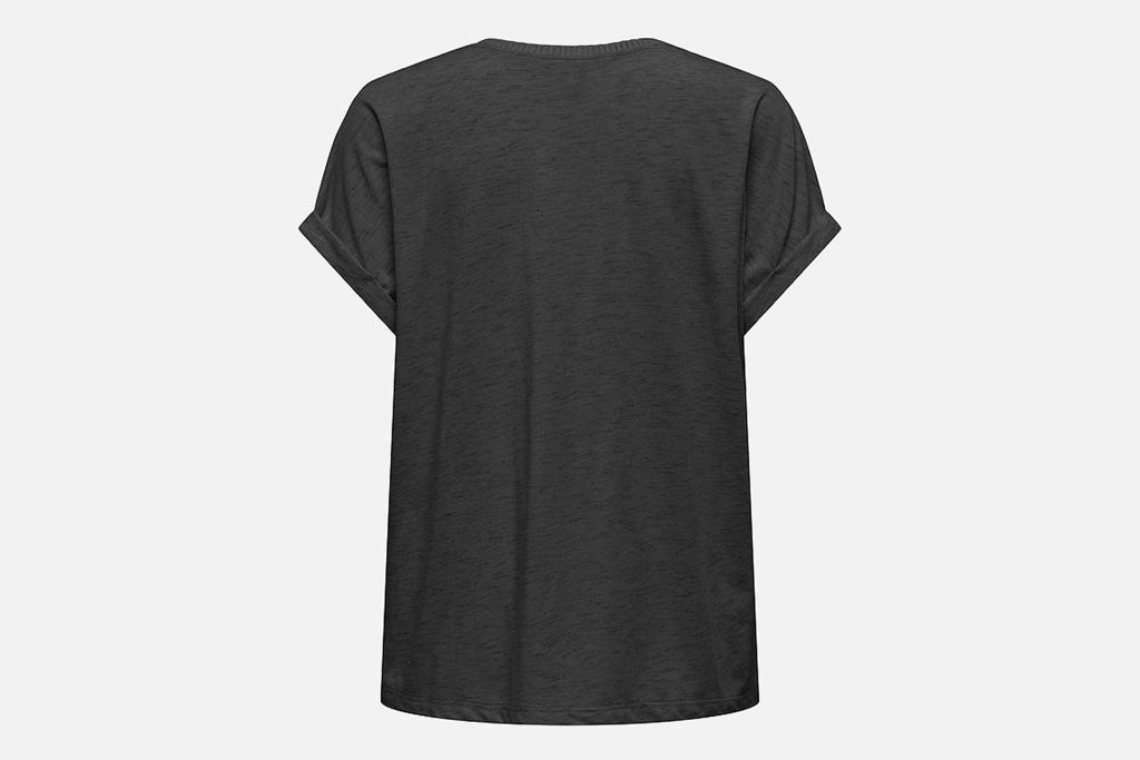 RINA TOP DK GREY SILVER GLIT