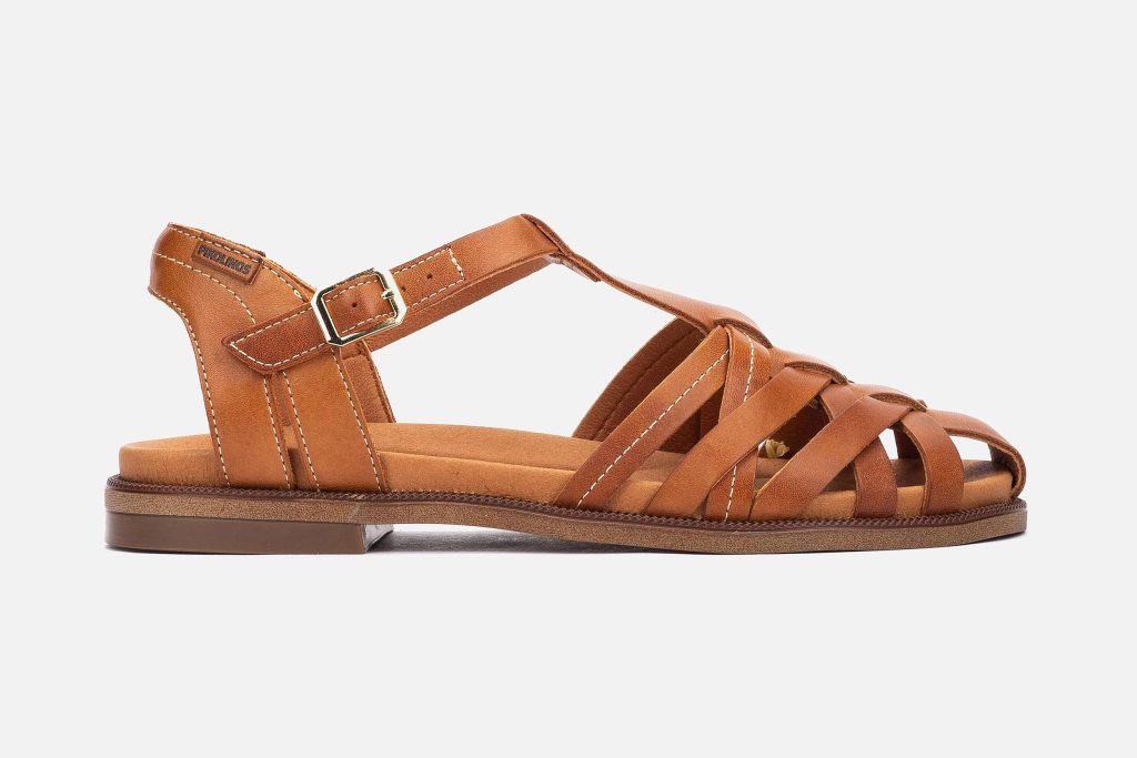 NAVIA T STRAP BRANDY