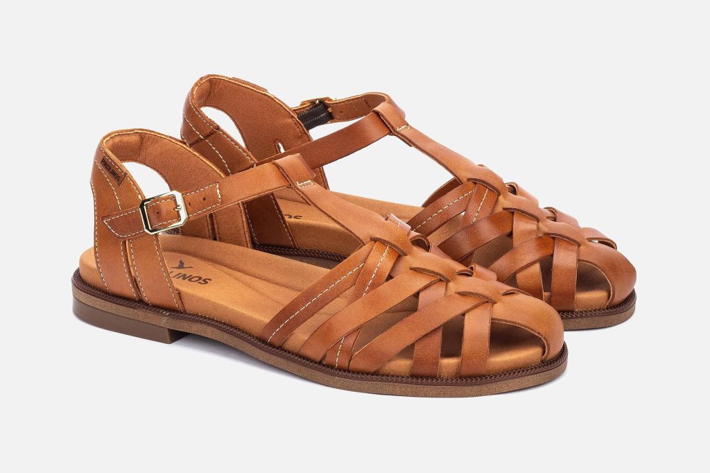 NAVIA T STRAP BRANDY