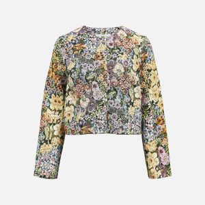ROSA LO JACKET TWILL FLOWER - Image 1