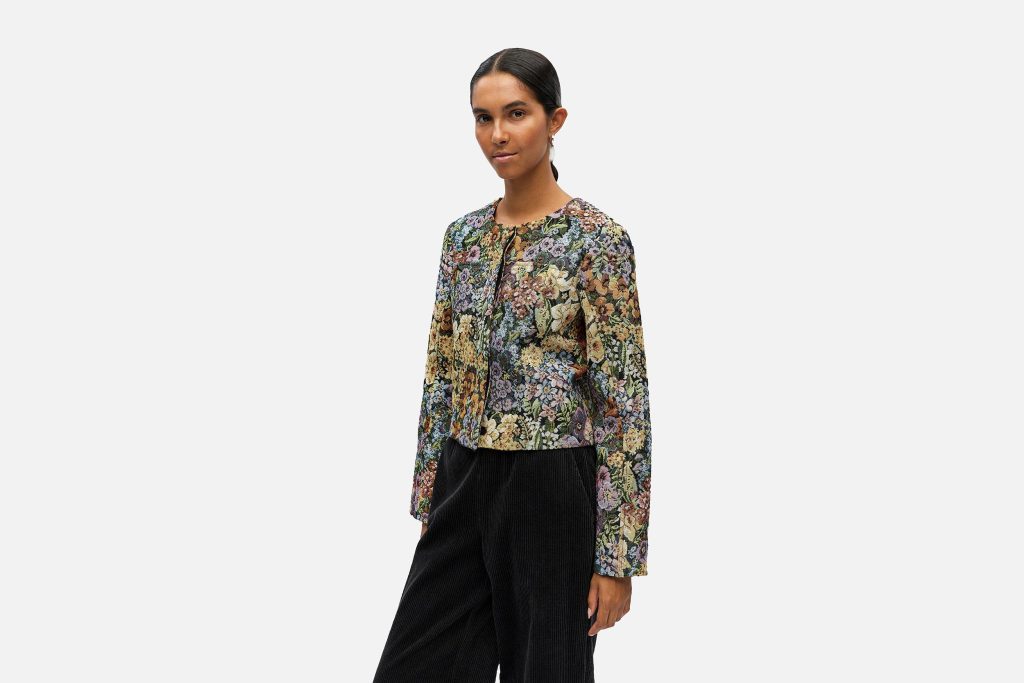 ROSA LO JACKET TWILL FLOWER