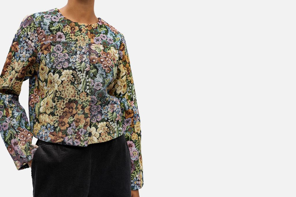 ROSA LO JACKET TWILL FLOWER