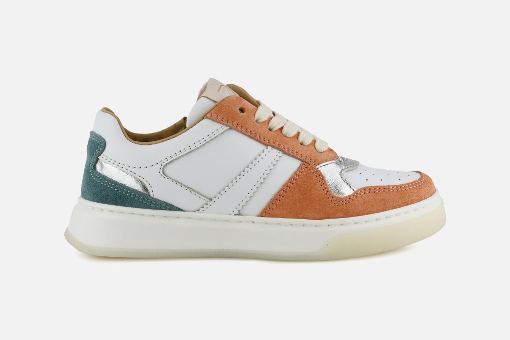 ORIANE PEACH WHITE GREEN