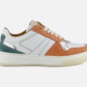 ORIANE PEACH WHITE GREEN – Image 1