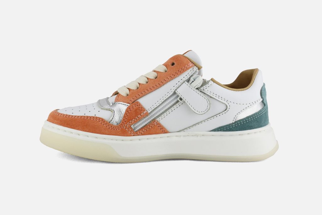 ORIANE PEACH WHITE GREEN