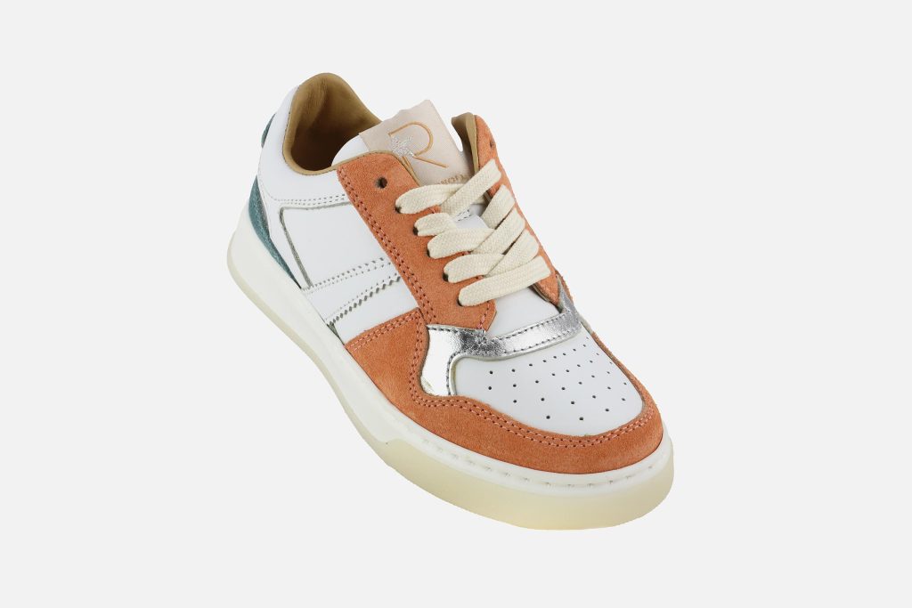 ORIANE PEACH WHITE GREEN