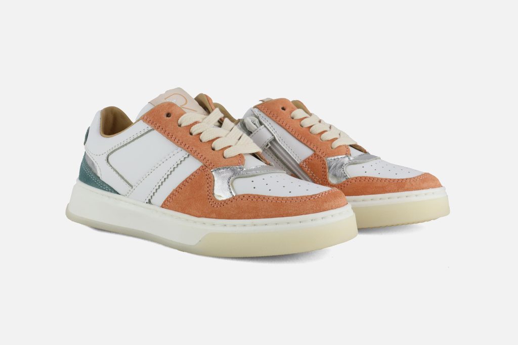 ORIANE PEACH WHITE GREEN
