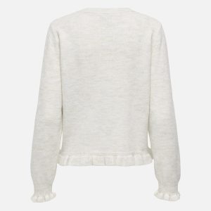 LETTY FRILL CARDI CLOUD DANCER – Image 2
